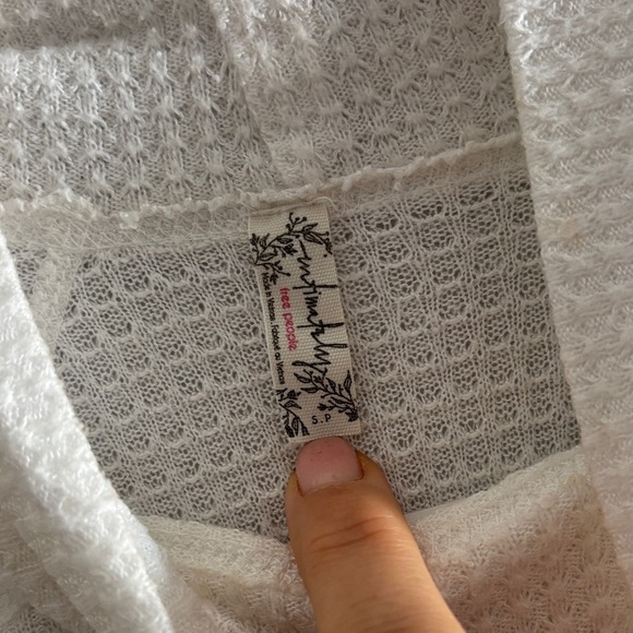 Free people White Long Sleeve Bodysuit - Picture 2 of 5